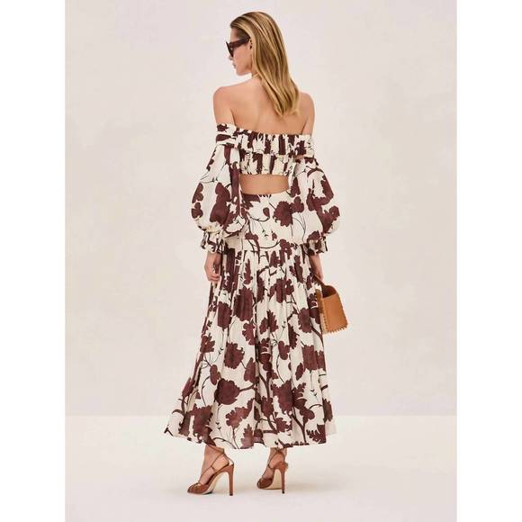 NEW ALEXIS trisha top in obsidian brown - Picture 6 of 6